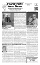 Fruitport Area News - May 2012 issue - page 1
